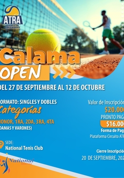Cartel del torneo