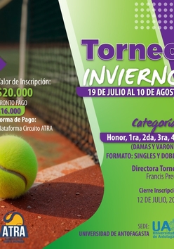 Cartel del torneo